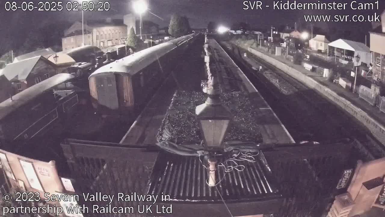 Inside Kidderminster Station, Severn Valley Railway Live Cam - Kidderminster, Wyre Forest, Worcestershire, West Midlands, England, United Kingdom