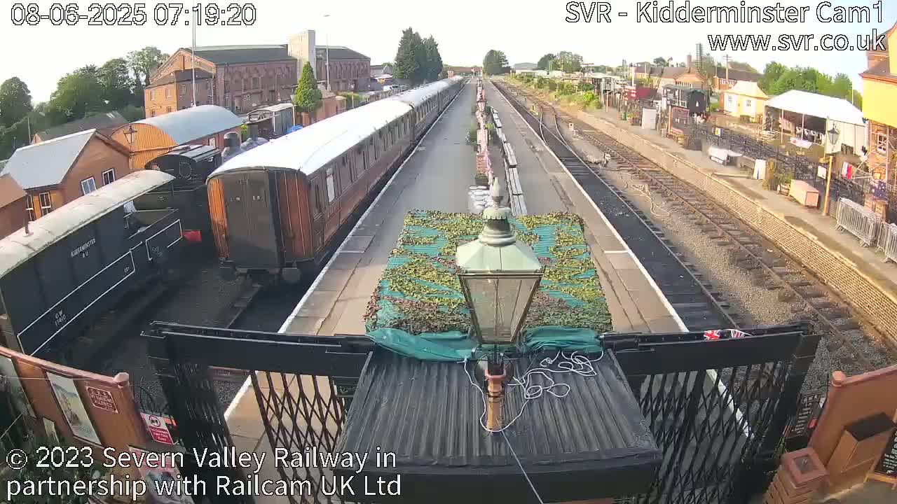 Inside Kidderminster Station, Severn Valley Railway Live Cam - Kidderminster, Wyre Forest, Worcestershire, West Midlands, England, United Kingdom