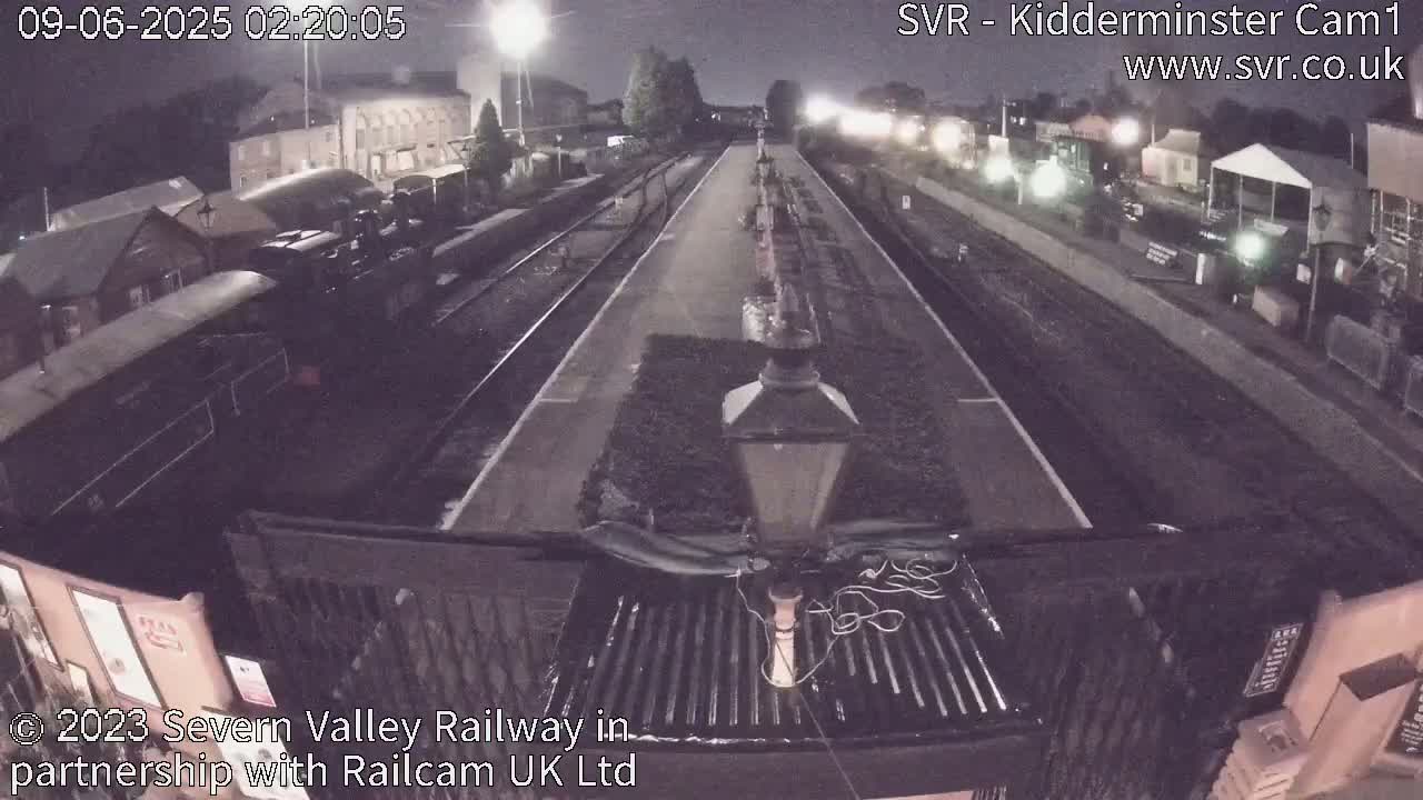 Inside Kidderminster Station, Severn Valley Railway Live Cam - Kidderminster, Wyre Forest, Worcestershire, West Midlands, England, United Kingdom