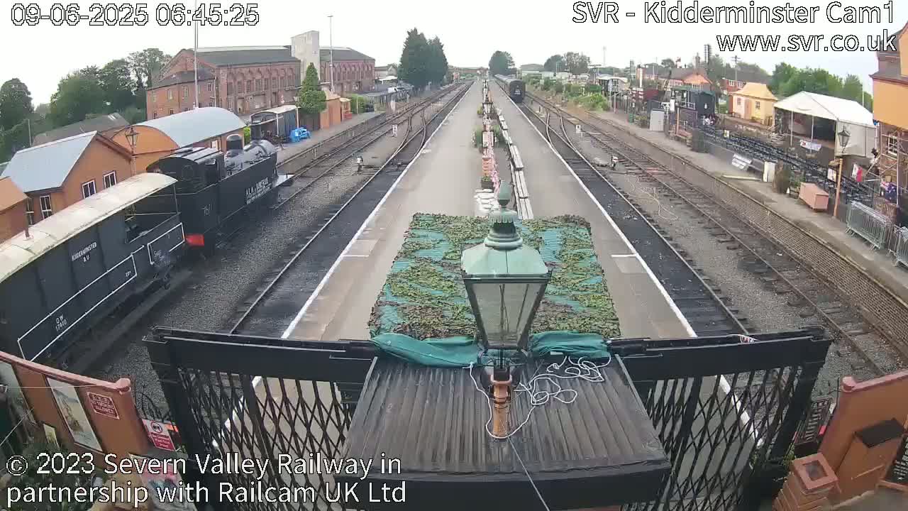 Inside Kidderminster Station, Severn Valley Railway Live Cam - Kidderminster, Wyre Forest, Worcestershire, West Midlands, England, United Kingdom