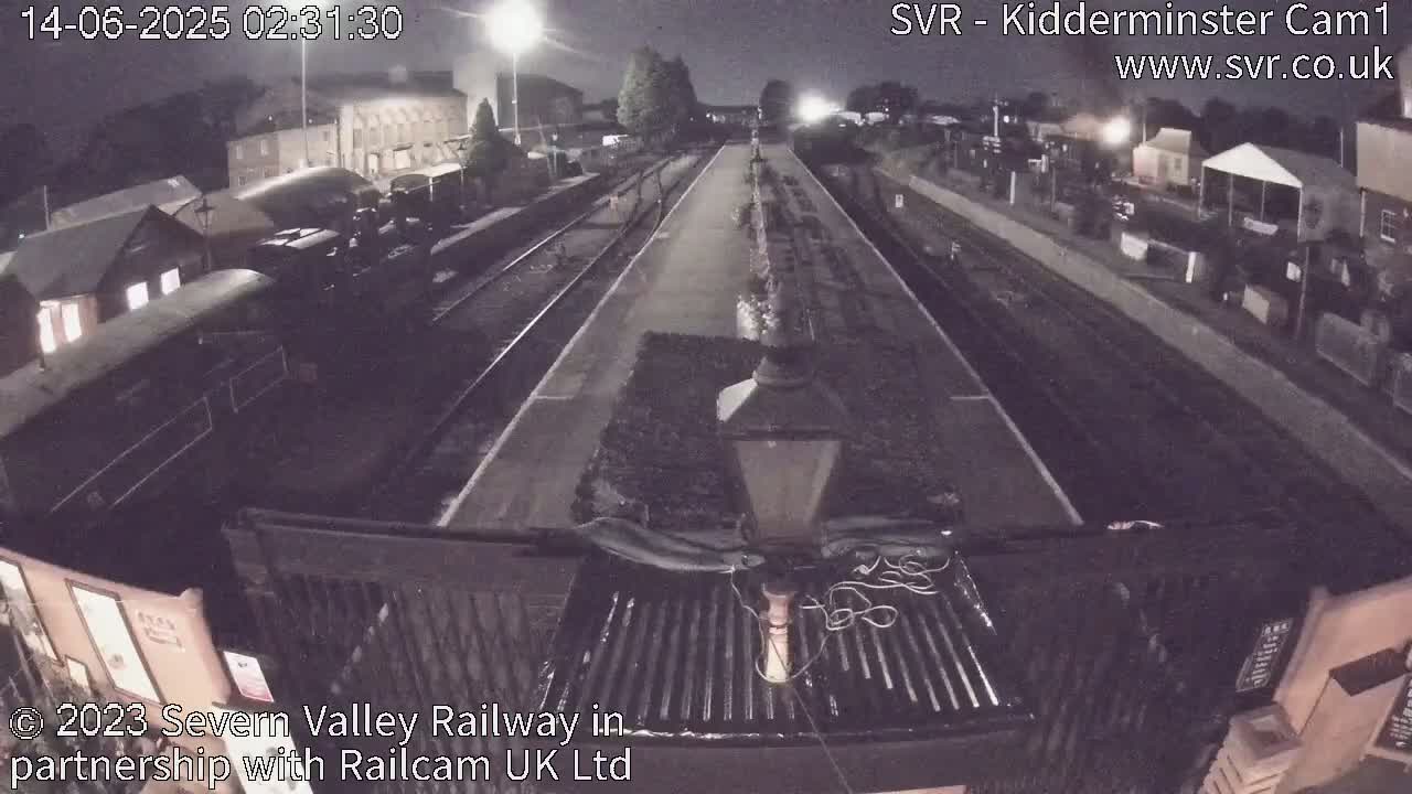 Inside Kidderminster Station, Severn Valley Railway Live Cam - Kidderminster, Wyre Forest, Worcestershire, West Midlands, England, United Kingdom