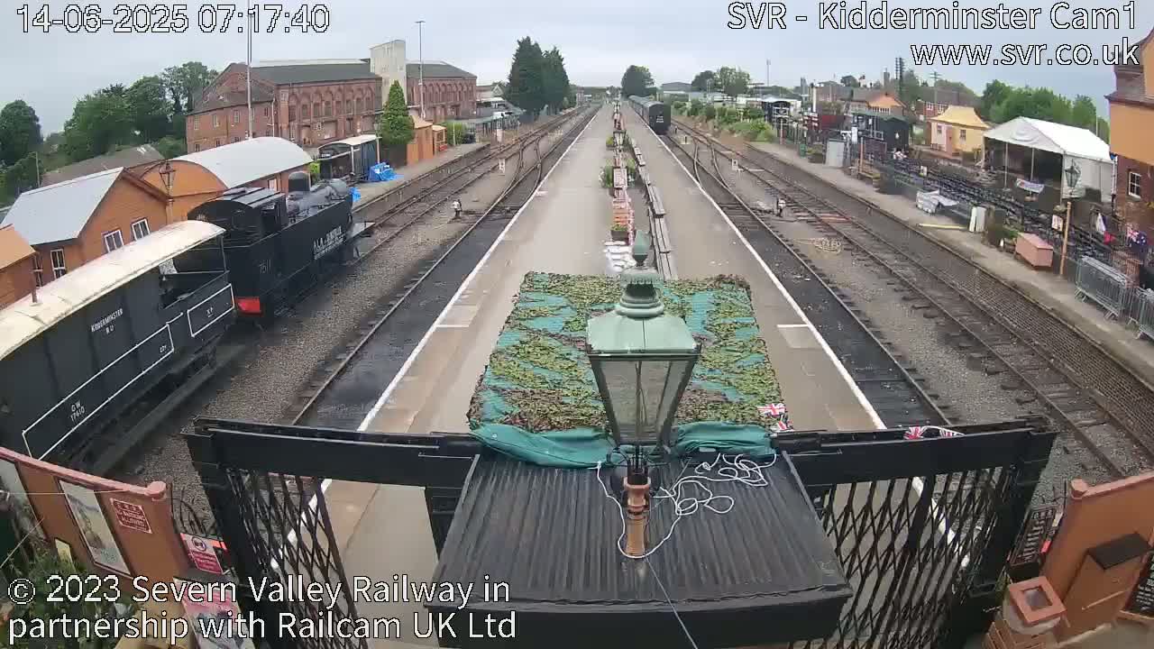 Inside Kidderminster Station, Severn Valley Railway Live Cam - Kidderminster, Wyre Forest, Worcestershire, West Midlands, England, United Kingdom