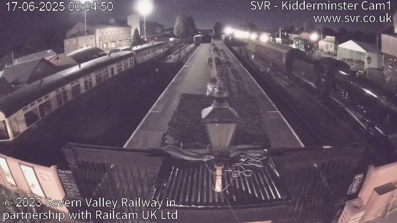 Inside Kidderminster Station, Severn Valley Railway Live Cam - Kidderminster, Wyre Forest, Worcestershire, West Midlands, England, United Kingdom