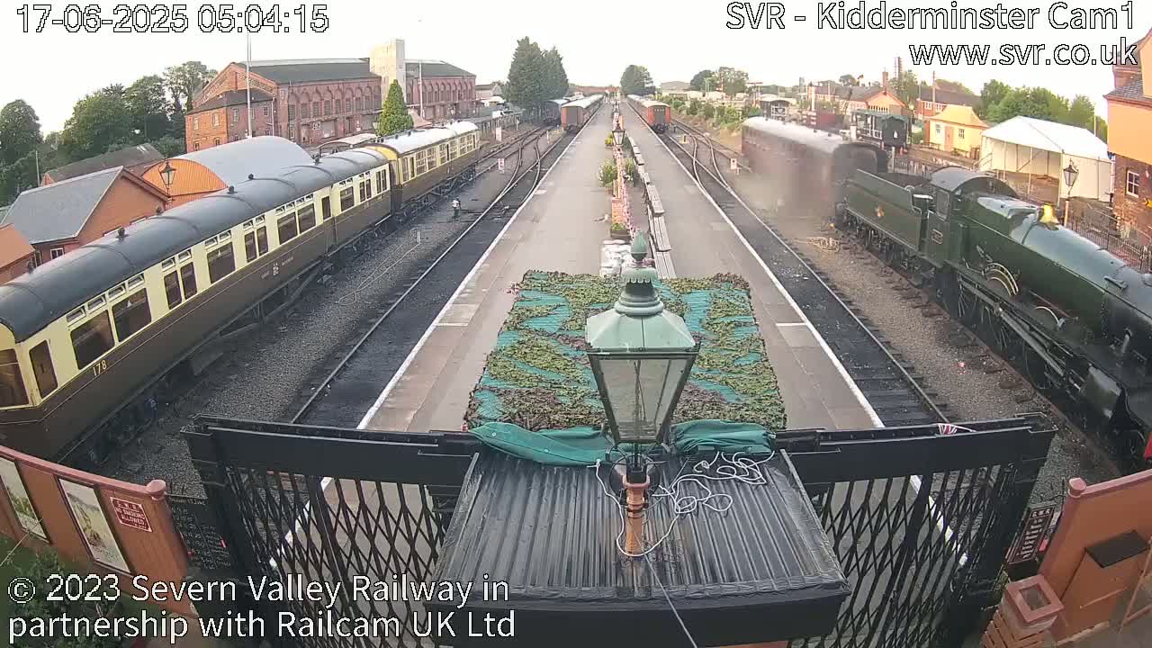 Inside Kidderminster Station, Severn Valley Railway Live Cam - Kidderminster, Wyre Forest, Worcestershire, West Midlands, England, United Kingdom