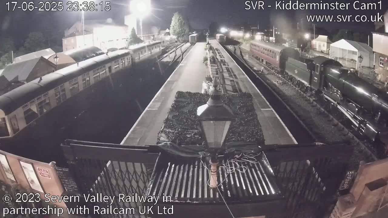 Inside Kidderminster Station, Severn Valley Railway Live Cam - Kidderminster, Wyre Forest, Worcestershire, West Midlands, England, United Kingdom