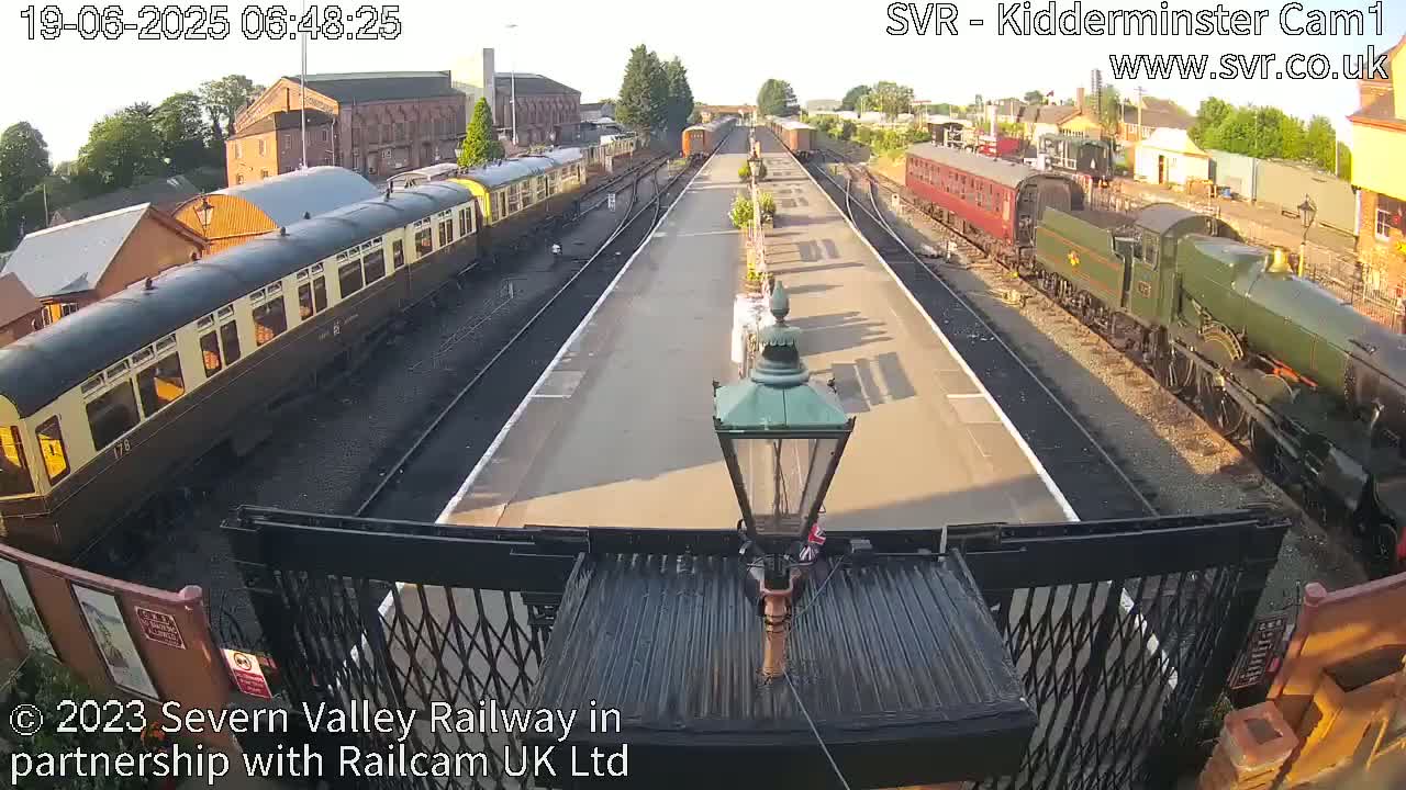 Inside Kidderminster Station, Severn Valley Railway Live Cam - Kidderminster, Wyre Forest, Worcestershire, West Midlands, England, United Kingdom
