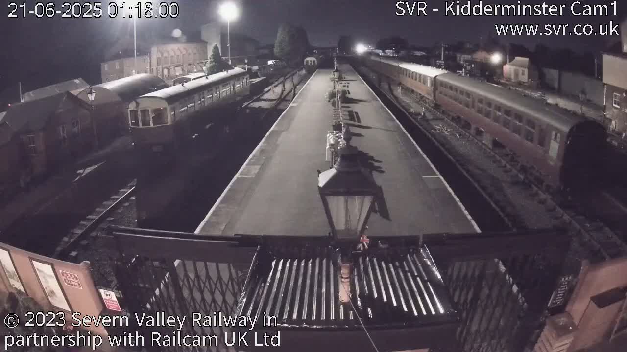 Inside Kidderminster Station, Severn Valley Railway Live Cam - Kidderminster, Wyre Forest, Worcestershire, West Midlands, England, United Kingdom