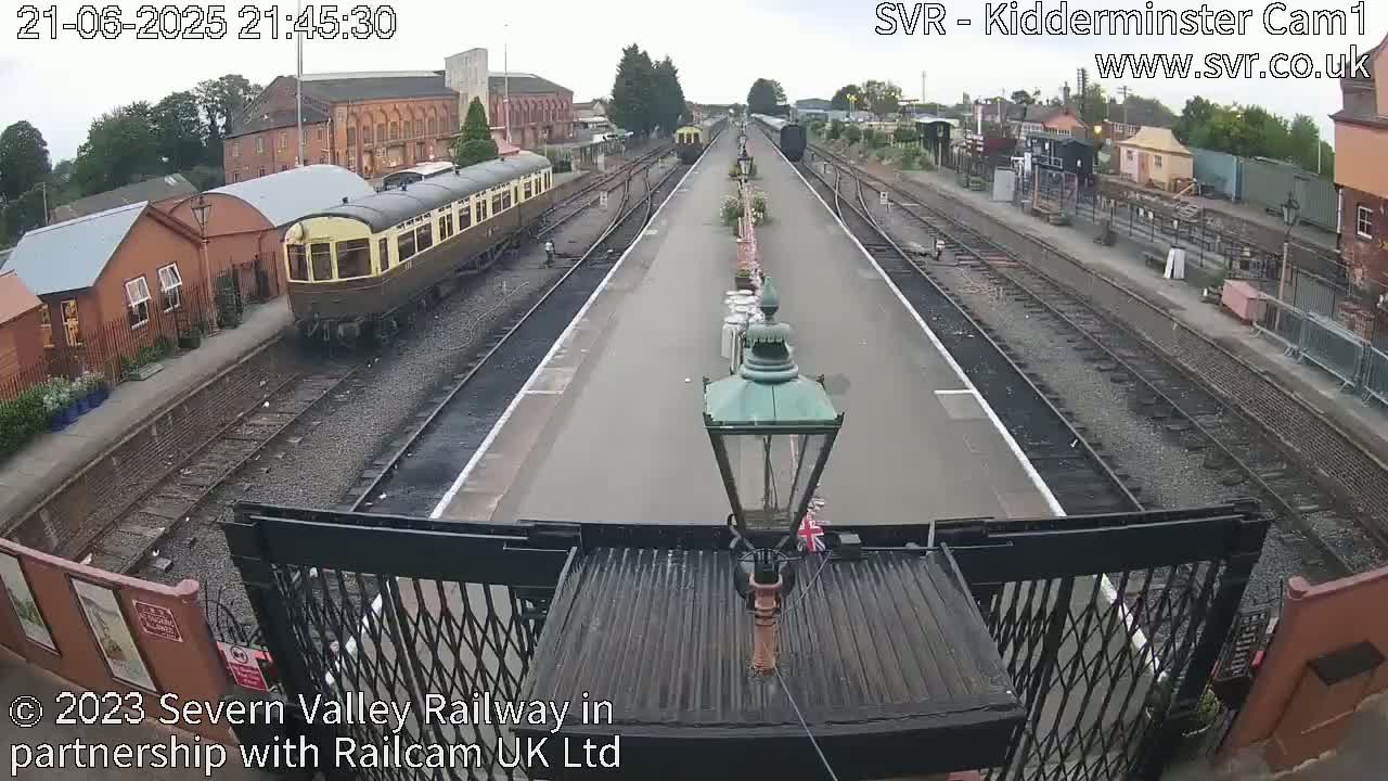 Inside Kidderminster Station, Severn Valley Railway Live Cam - Kidderminster, Wyre Forest, Worcestershire, West Midlands, England, United Kingdom
