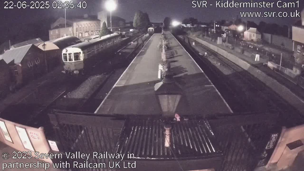 Inside Kidderminster Station, Severn Valley Railway Live Cam - Kidderminster, Wyre Forest, Worcestershire, West Midlands, England, United Kingdom