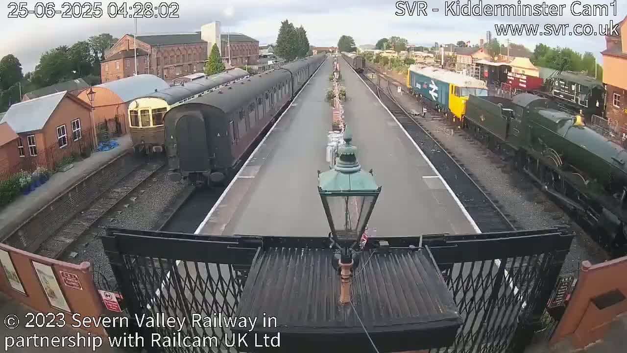 Inside Kidderminster Station, Severn Valley Railway Live Cam - Kidderminster, Wyre Forest, Worcestershire, West Midlands, England, United Kingdom