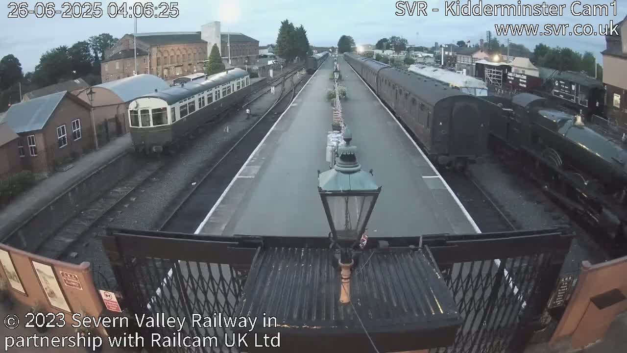 Inside Kidderminster Station, Severn Valley Railway Live Cam - Kidderminster, Wyre Forest, Worcestershire, West Midlands, England, United Kingdom