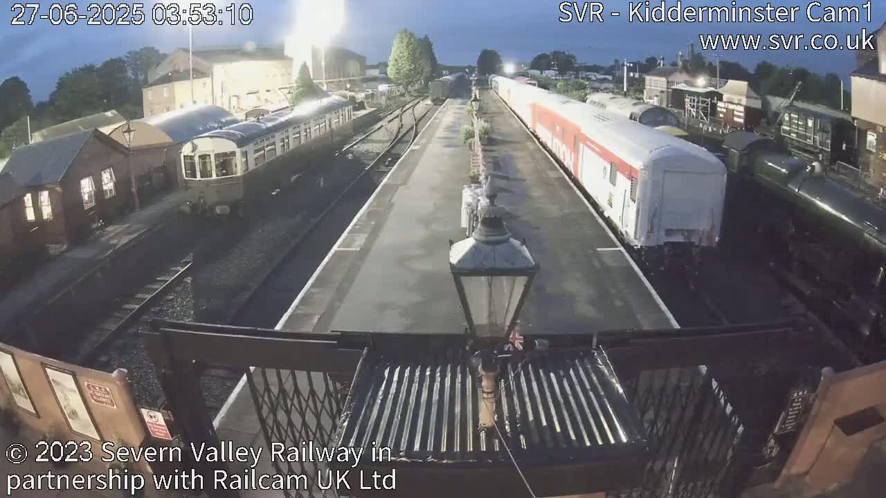 Inside Kidderminster Station, Severn Valley Railway Live Cam - Kidderminster, Wyre Forest, Worcestershire, West Midlands, England, United Kingdom