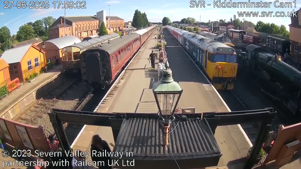 Inside Kidderminster Station, Severn Valley Railway Live Cam - Kidderminster, Wyre Forest, Worcestershire, West Midlands, England, United Kingdom