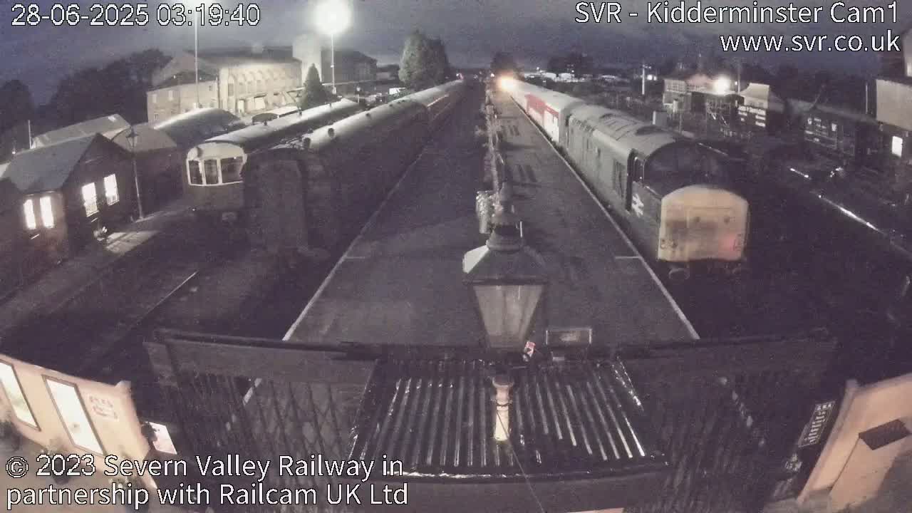 Inside Kidderminster Station, Severn Valley Railway Live Cam - Kidderminster, Wyre Forest, Worcestershire, West Midlands, England, United Kingdom