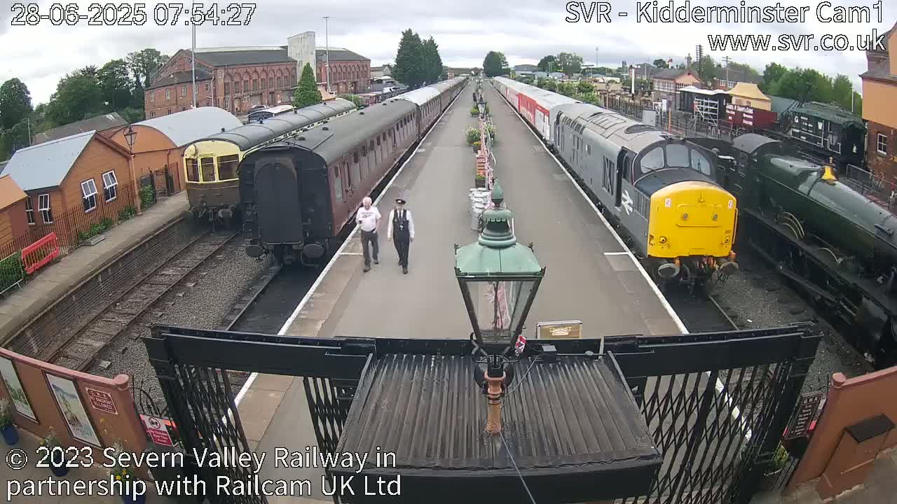 Inside Kidderminster Station, Severn Valley Railway Live Cam - Kidderminster, Wyre Forest, Worcestershire, West Midlands, England, United Kingdom