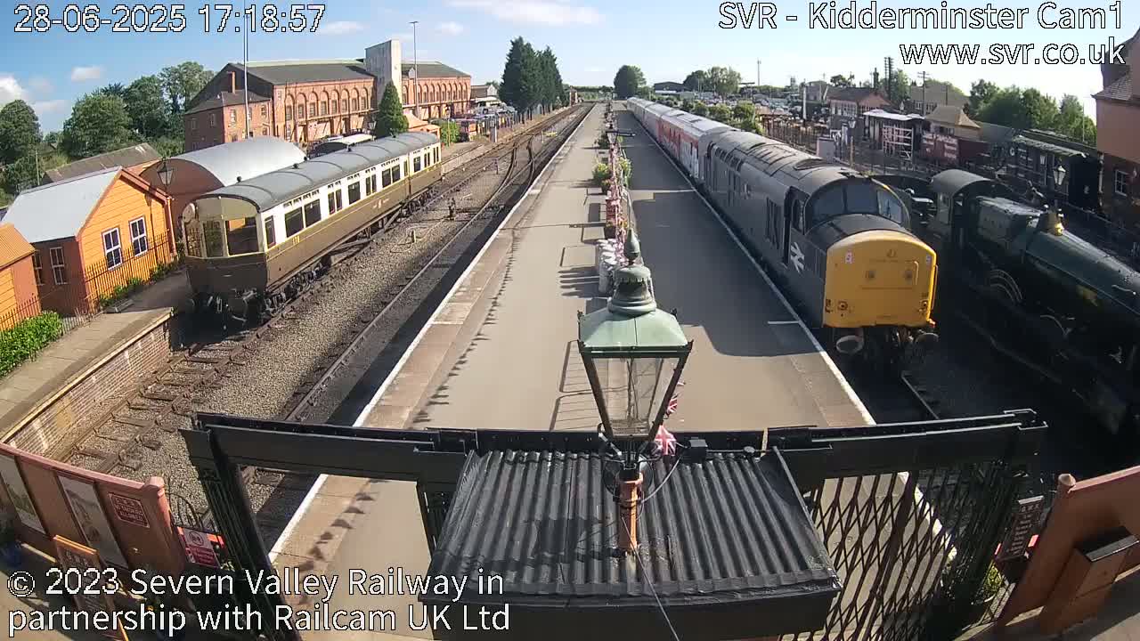 Inside Kidderminster Station, Severn Valley Railway Live Cam - Kidderminster, Wyre Forest, Worcestershire, West Midlands, England, United Kingdom