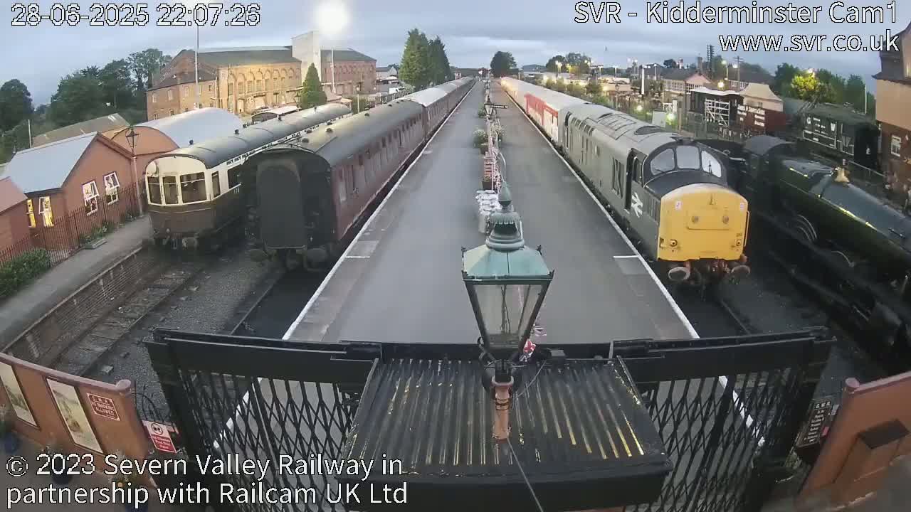 Inside Kidderminster Station, Severn Valley Railway Live Cam - Kidderminster, Wyre Forest, Worcestershire, West Midlands, England, United Kingdom