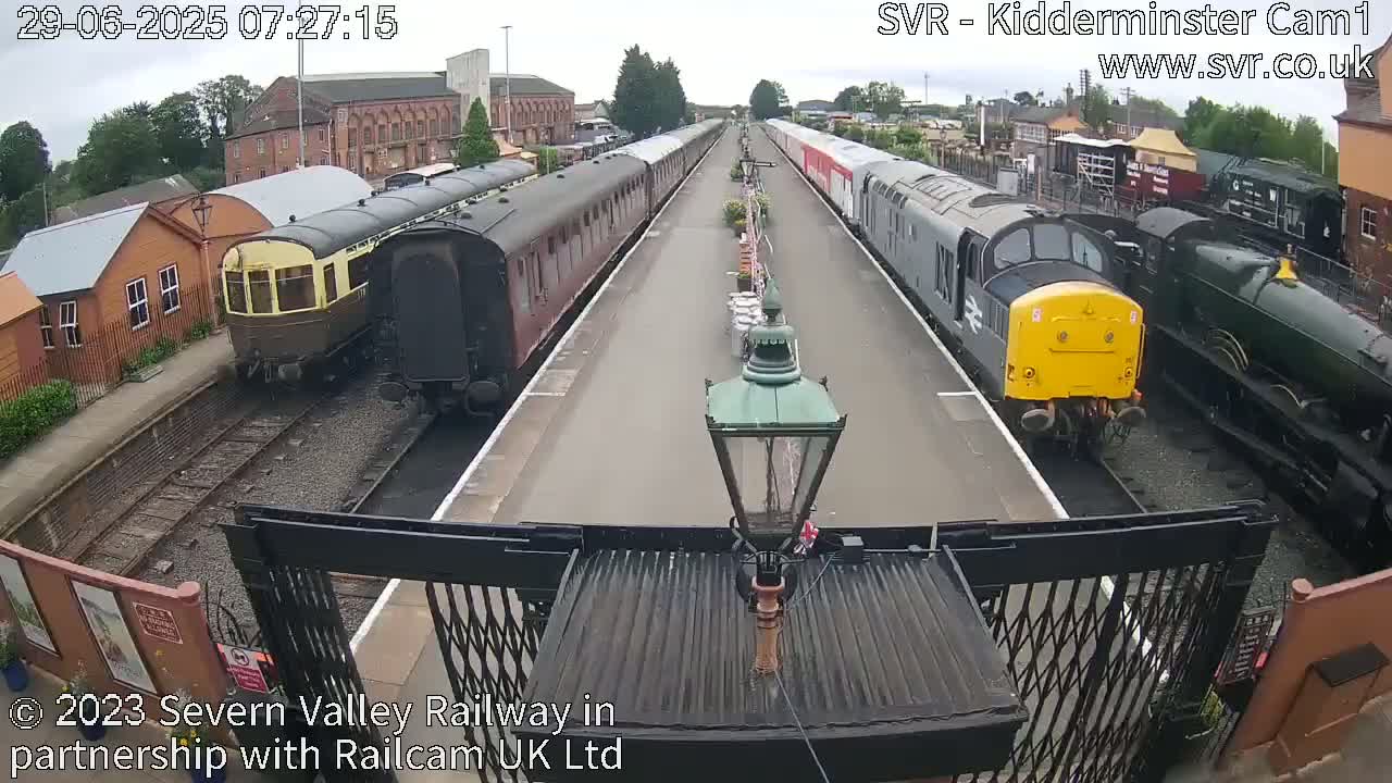 Inside Kidderminster Station, Severn Valley Railway Live Cam - Kidderminster, Wyre Forest, Worcestershire, West Midlands, England, United Kingdom