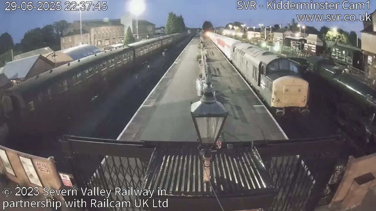 Inside Kidderminster Station, Severn Valley Railway Live Cam - Kidderminster, Wyre Forest, Worcestershire, West Midlands, England, United Kingdom