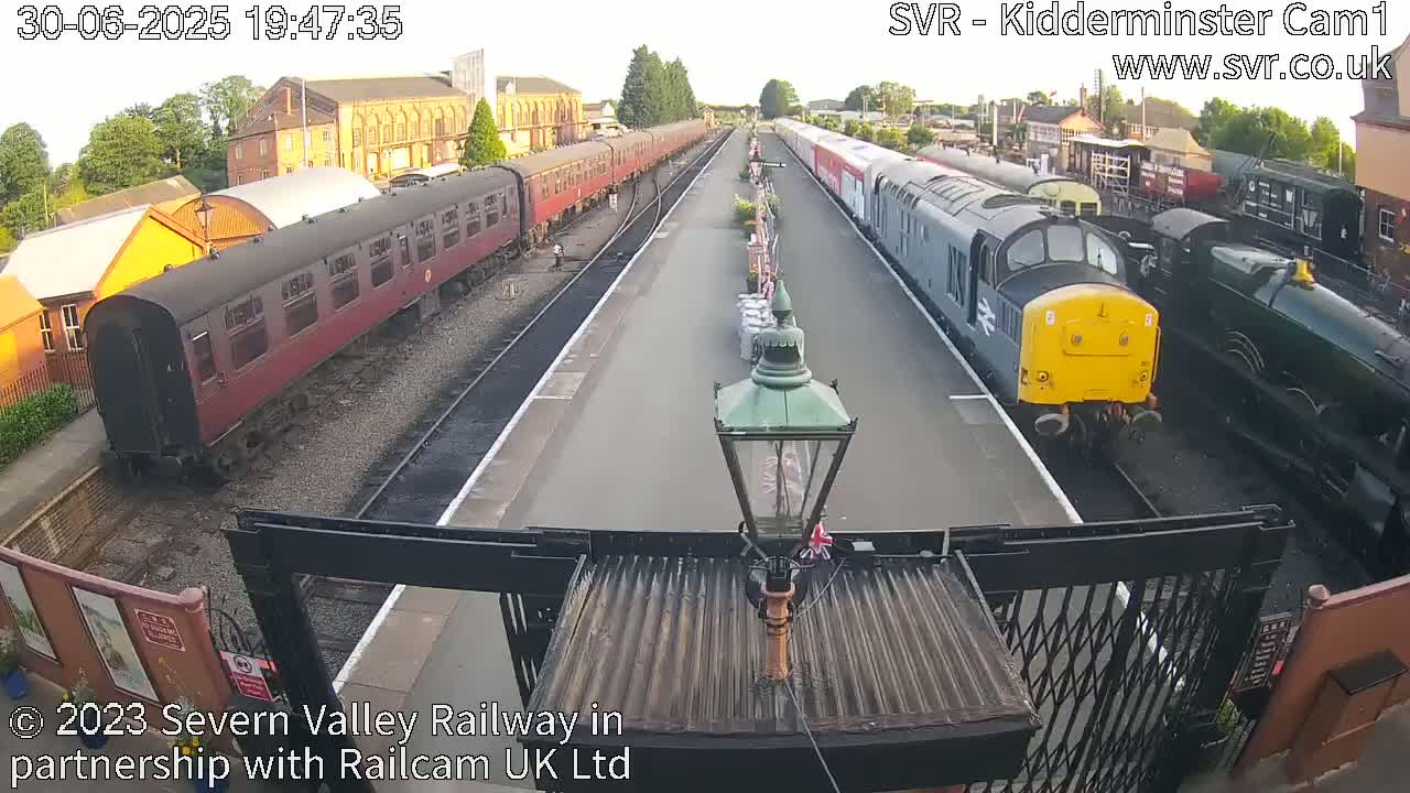 Inside Kidderminster Station, Severn Valley Railway Live Cam - Kidderminster, Wyre Forest, Worcestershire, West Midlands, England, United Kingdom