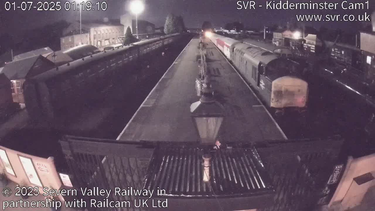 Inside Kidderminster Station, Severn Valley Railway Live Cam - Kidderminster, Wyre Forest, Worcestershire, West Midlands, England, United Kingdom