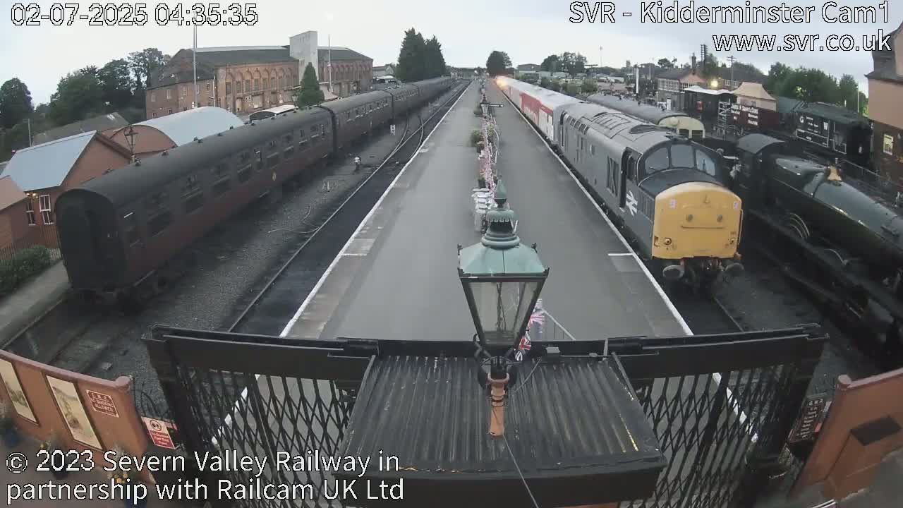Inside Kidderminster Station, Severn Valley Railway Live Cam - Kidderminster, Wyre Forest, Worcestershire, West Midlands, England, United Kingdom