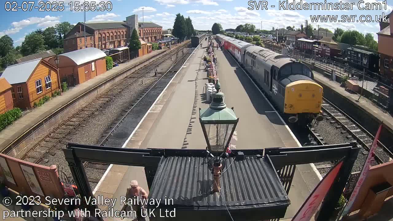 Inside Kidderminster Station, Severn Valley Railway Live Cam - Kidderminster, Wyre Forest, Worcestershire, West Midlands, England, United Kingdom