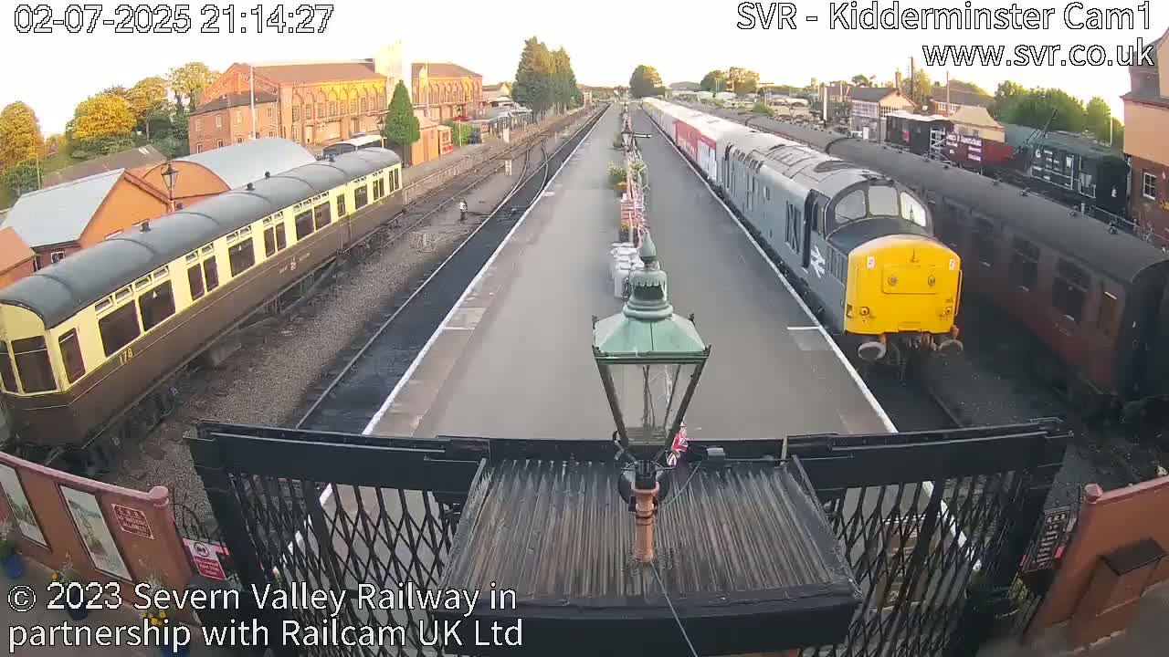 Inside Kidderminster Station, Severn Valley Railway Live Cam - Kidderminster, Wyre Forest, Worcestershire, West Midlands, England, United Kingdom