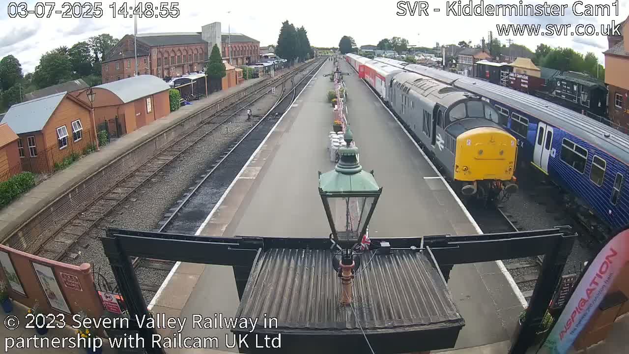 Inside Kidderminster Station, Severn Valley Railway Live Cam - Kidderminster, Wyre Forest, Worcestershire, West Midlands, England, United Kingdom