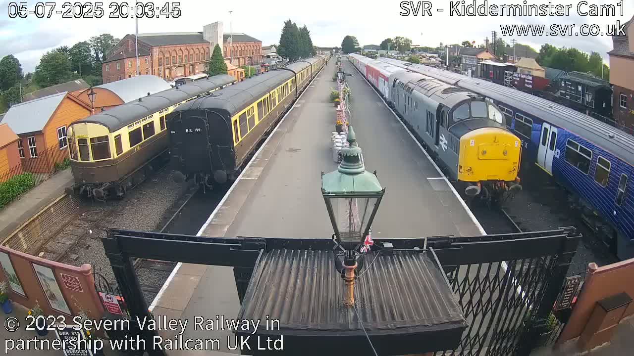 Inside Kidderminster Station, Severn Valley Railway Live Cam - Kidderminster, Wyre Forest, Worcestershire, West Midlands, England, United Kingdom