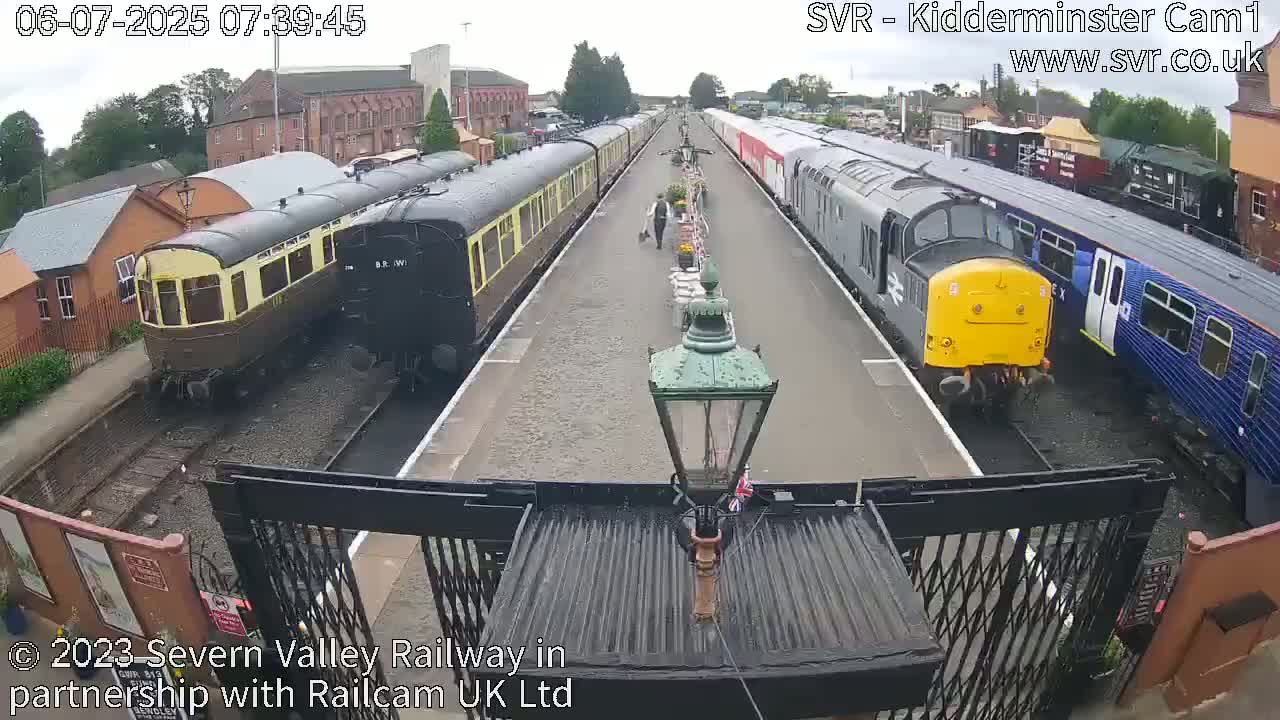 Inside Kidderminster Station, Severn Valley Railway Live Cam - Kidderminster, Wyre Forest, Worcestershire, West Midlands, England, United Kingdom