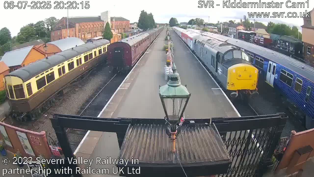 Inside Kidderminster Station, Severn Valley Railway Live Cam - Kidderminster, Wyre Forest, Worcestershire, West Midlands, England, United Kingdom