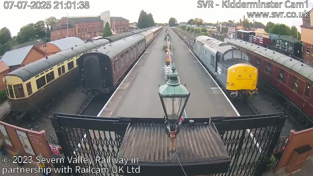 Inside Kidderminster Station, Severn Valley Railway Live Cam - Kidderminster, Wyre Forest, Worcestershire, West Midlands, England, United Kingdom