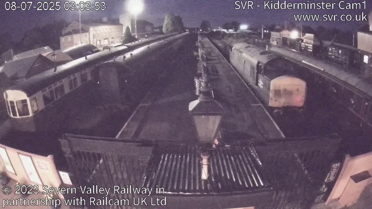 Inside Kidderminster Station, Severn Valley Railway Live Cam - Kidderminster, Wyre Forest, Worcestershire, West Midlands, England, United Kingdom