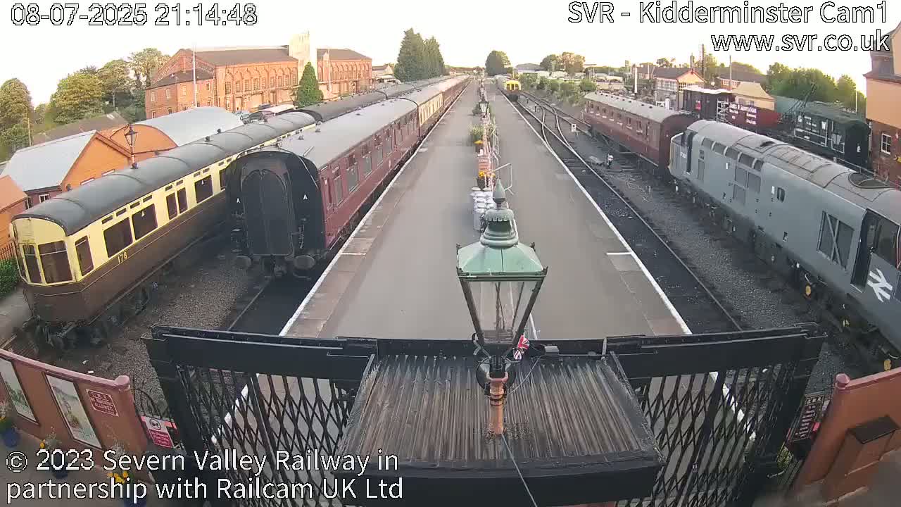 Inside Kidderminster Station, Severn Valley Railway Live Cam - Kidderminster, Wyre Forest, Worcestershire, West Midlands, England, United Kingdom