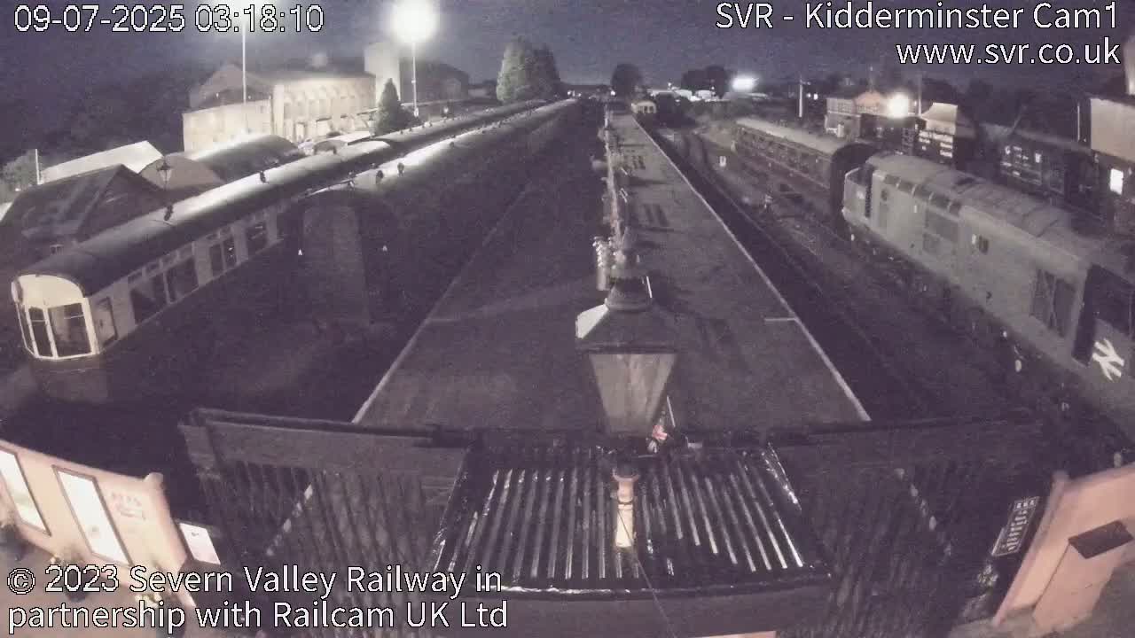 Inside Kidderminster Station, Severn Valley Railway Live Cam - Kidderminster, Wyre Forest, Worcestershire, West Midlands, England, United Kingdom