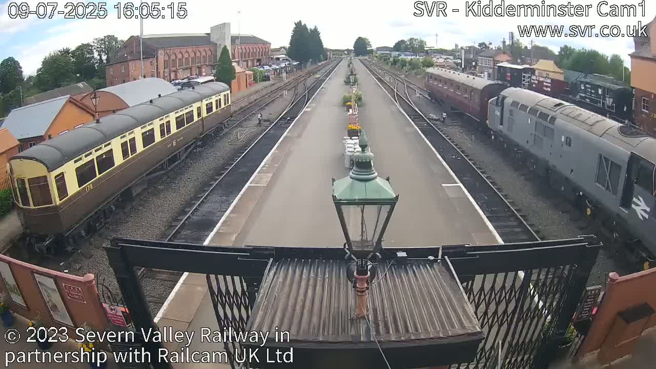 Inside Kidderminster Station, Severn Valley Railway Live Cam - Kidderminster, Wyre Forest, Worcestershire, West Midlands, England, United Kingdom