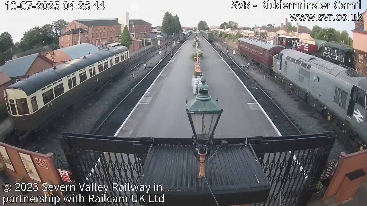 Inside Kidderminster Station, Severn Valley Railway Live Cam - Kidderminster, Wyre Forest, Worcestershire, West Midlands, England, United Kingdom