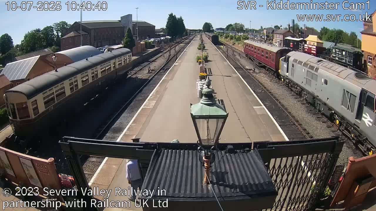 Inside Kidderminster Station, Severn Valley Railway Live Cam - Kidderminster, Wyre Forest, Worcestershire, West Midlands, England, United Kingdom