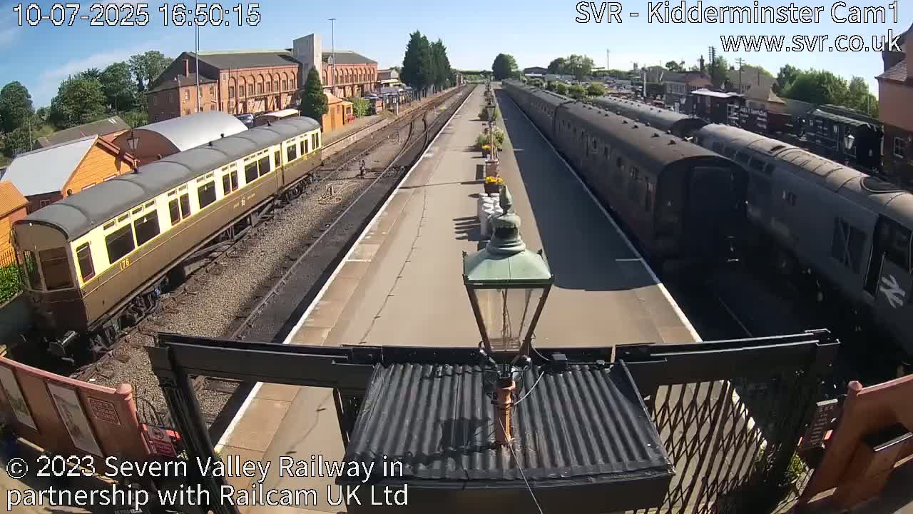 Inside Kidderminster Station, Severn Valley Railway Live Cam - Kidderminster, Wyre Forest, Worcestershire, West Midlands, England, United Kingdom