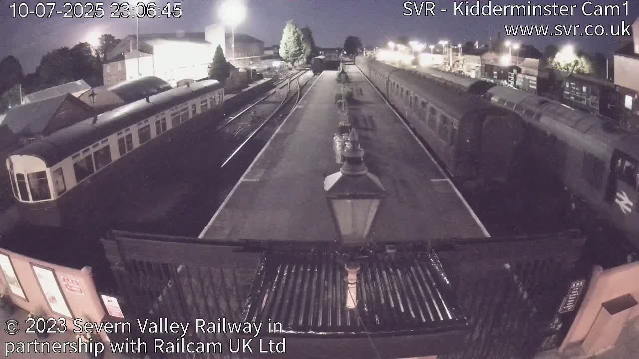 Inside Kidderminster Station, Severn Valley Railway Live Cam - Kidderminster, Wyre Forest, Worcestershire, West Midlands, England, United Kingdom