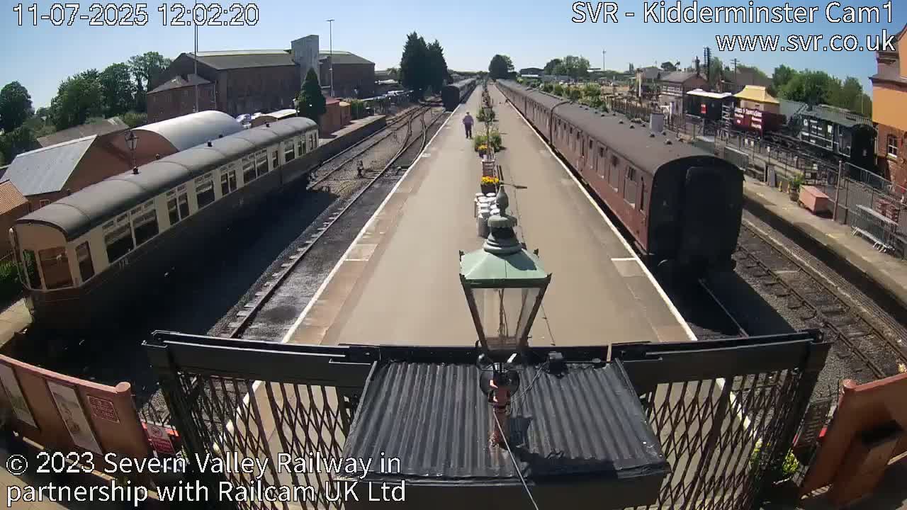 Inside Kidderminster Station, Severn Valley Railway Live Cam - Kidderminster, Wyre Forest, Worcestershire, West Midlands, England, United Kingdom