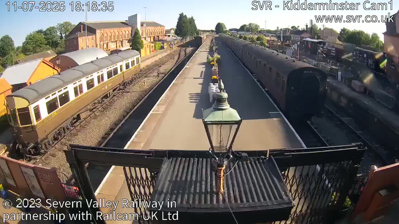 Inside Kidderminster Station, Severn Valley Railway Live Cam - Kidderminster, Wyre Forest, Worcestershire, West Midlands, England, United Kingdom