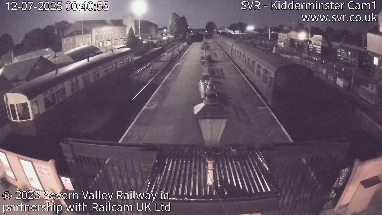 Inside Kidderminster Station, Severn Valley Railway Live Cam - Kidderminster, Wyre Forest, Worcestershire, West Midlands, England, United Kingdom