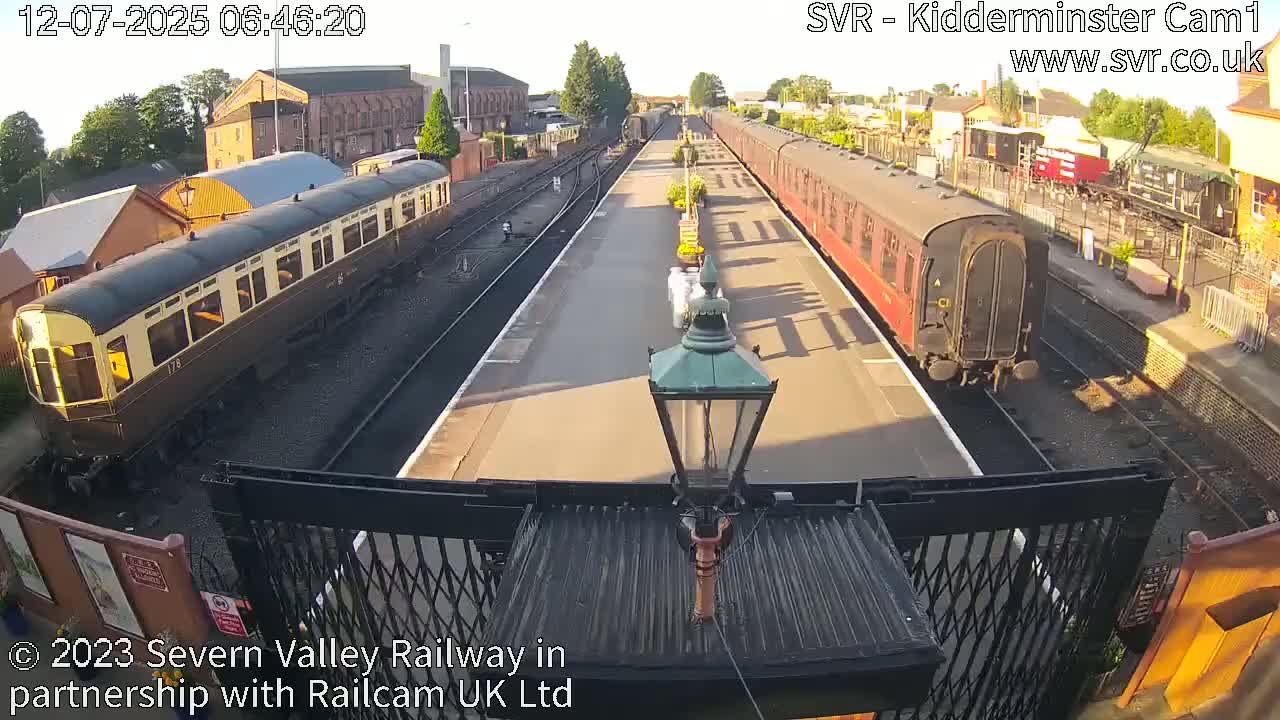 Inside Kidderminster Station, Severn Valley Railway Live Cam - Kidderminster, Wyre Forest, Worcestershire, West Midlands, England, United Kingdom