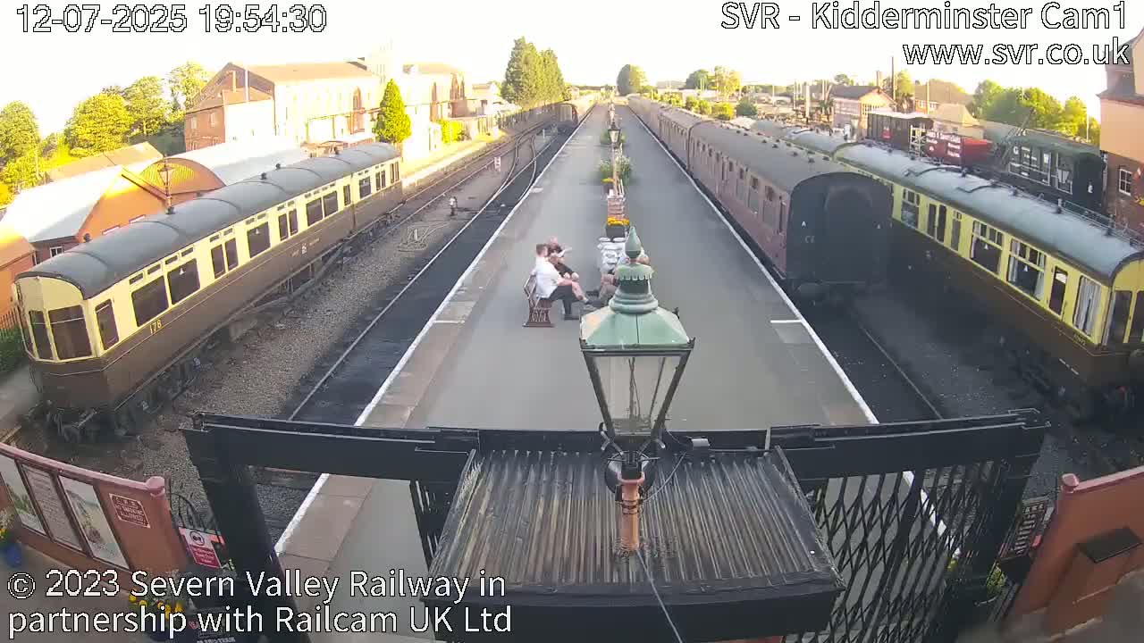 Inside Kidderminster Station, Severn Valley Railway Live Cam - Kidderminster, Wyre Forest, Worcestershire, West Midlands, England, United Kingdom