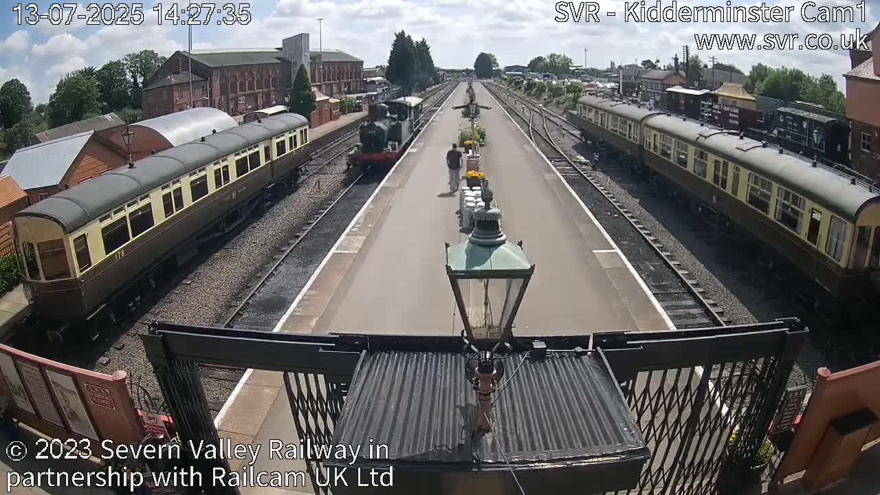 Inside Kidderminster Station, Severn Valley Railway Live Cam - Kidderminster, Wyre Forest, Worcestershire, West Midlands, England, United Kingdom