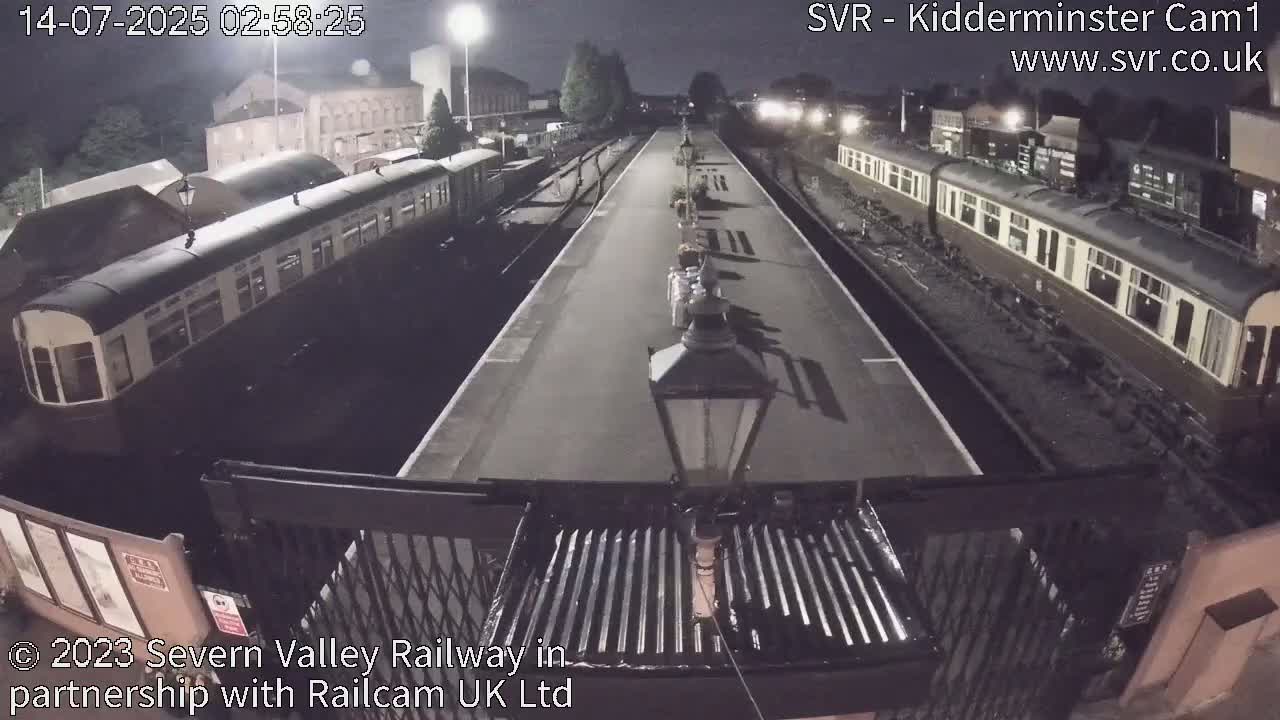 Inside Kidderminster Station, Severn Valley Railway Live Cam - Kidderminster, Wyre Forest, Worcestershire, West Midlands, England, United Kingdom