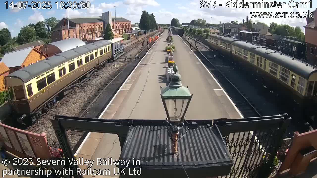 Inside Kidderminster Station, Severn Valley Railway Live Cam - Kidderminster, Wyre Forest, Worcestershire, West Midlands, England, United Kingdom