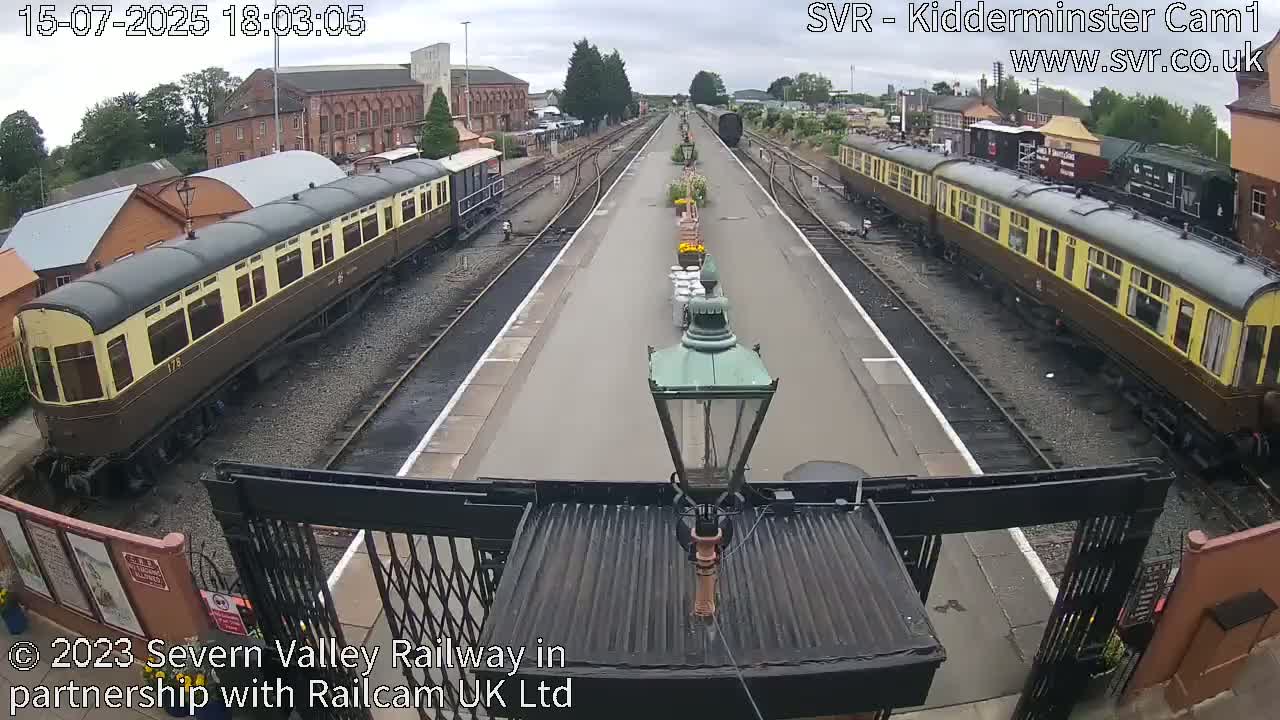 Inside Kidderminster Station, Severn Valley Railway Live Cam - Kidderminster, Wyre Forest, Worcestershire, West Midlands, England, United Kingdom